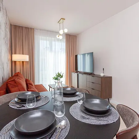 Apartly- Bulvar41, Balkon & Widok Na Odre Stettin